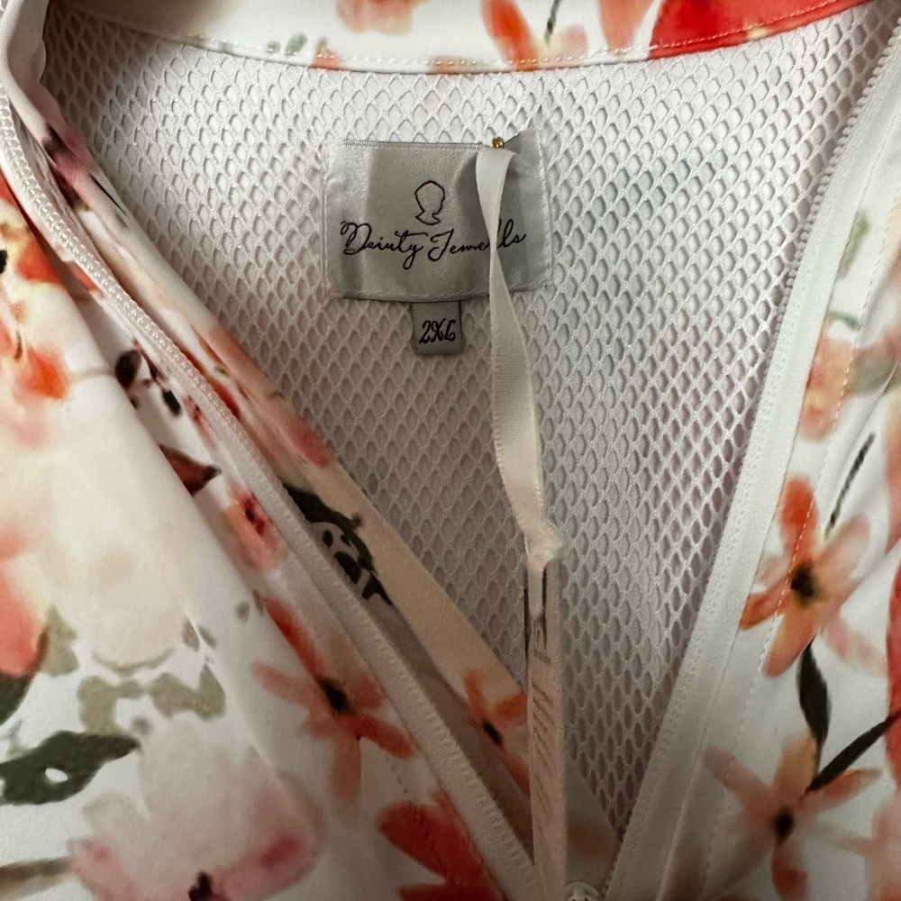 Dainty Jewells White and Pink Floral Dress - Picture 2 of 2